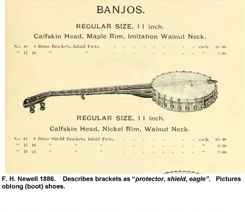 can i date a banjo by the bracket shoes Discussion Forums Banjo Hangout