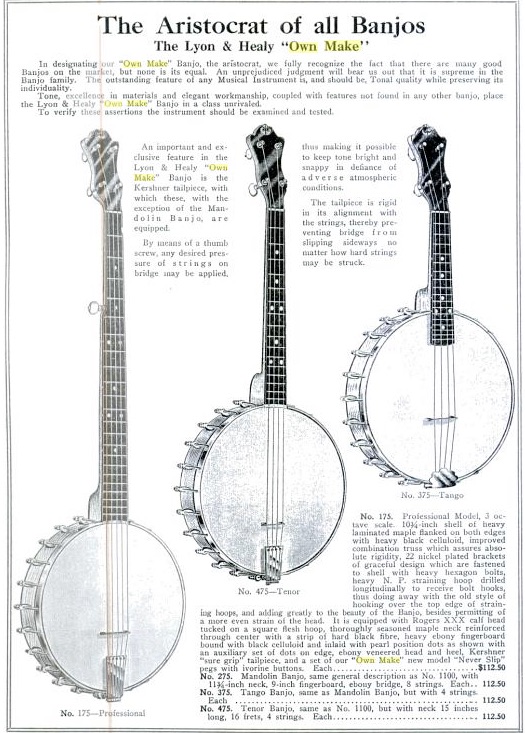 lyon and healy banjo mandolins lyon and healy banjo mandolins