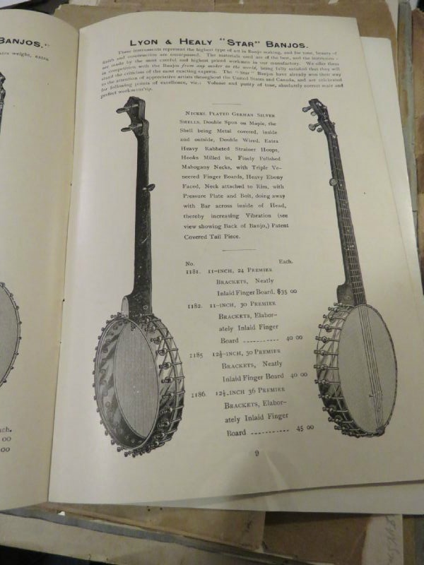 lyon and healy banjo mandolin lyon and healy banjo mandolin