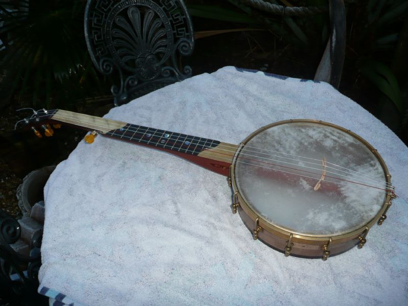 Semi discount fretless banjo