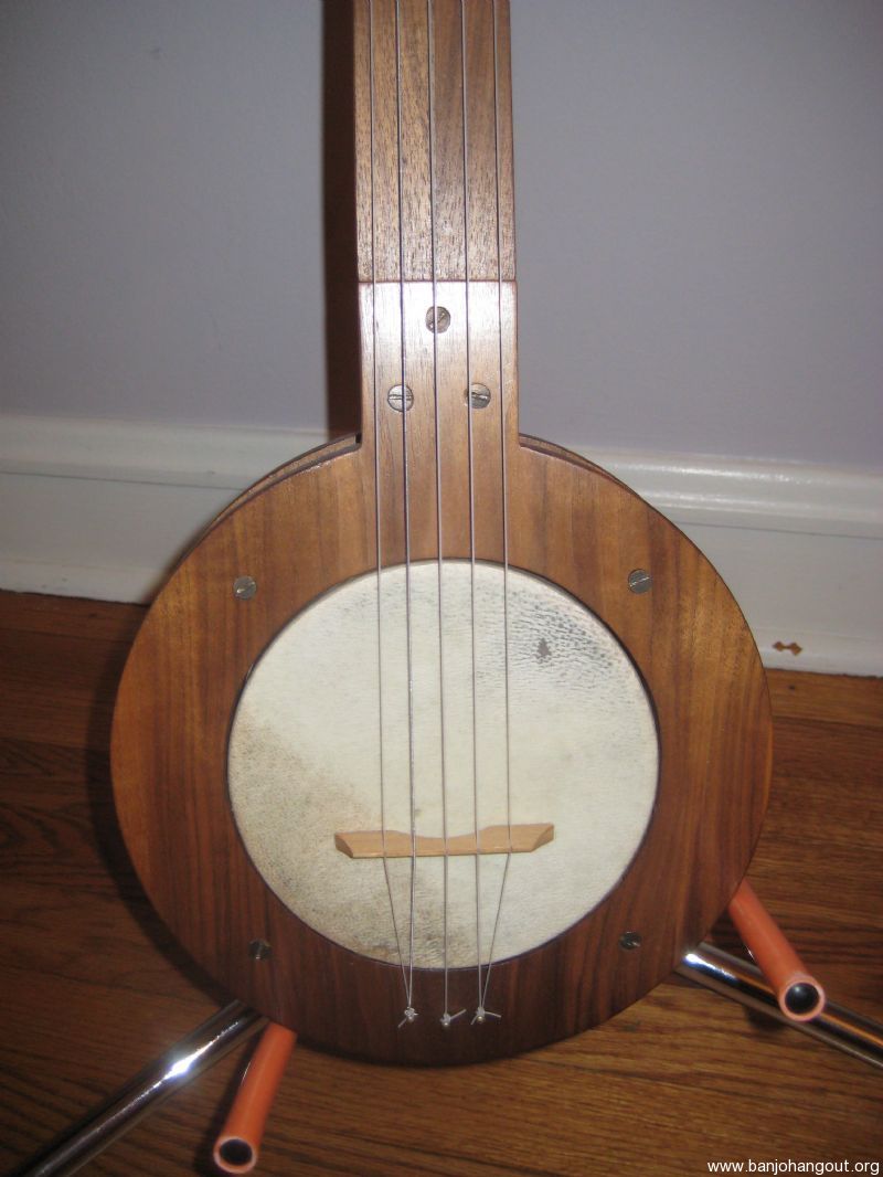 Walnut Nate Calkins Mountain Banjo Used Banjo For Sale at