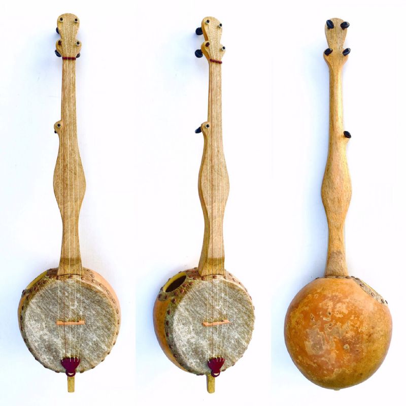 Jeff Menzies Gourd Banjo Used Banjo For Sale at