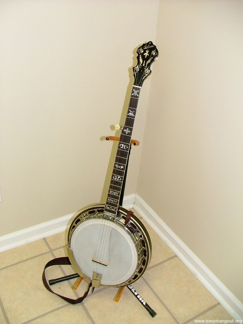 Vintage Gibson Mahogany FE 5 String Parts Banjo Used Banjo For Sale
