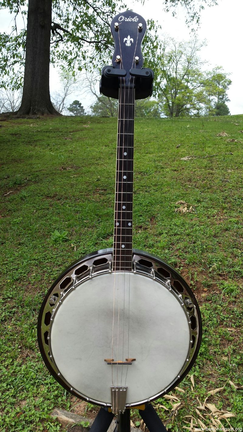 Gibson Oriole tenor banjo & case Fine Sold Used Banjo For Sale at
