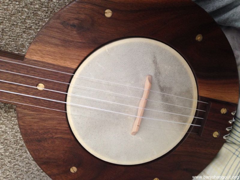 Mountain Banjo RK Smith Beautiful Solid Walnut - Used Banjo For Sale at