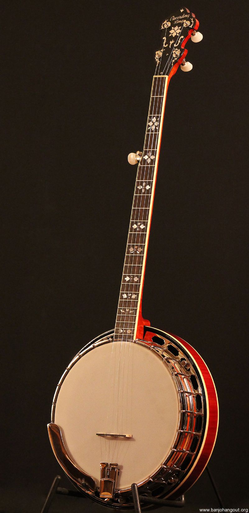 Recording King RKElite85 Maple Banjo *1 of 30 Made* Used Banjo For Sale at