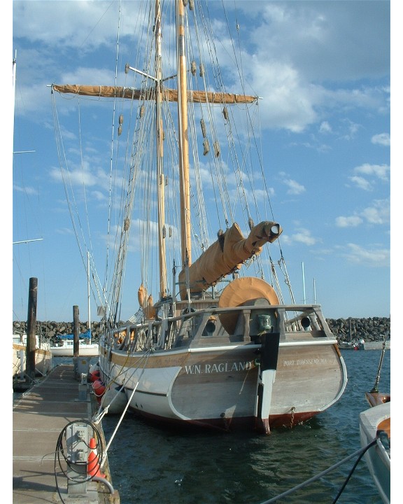 Neil Young's sail boat that he keeps in Pt. Townsend, WA. Brian's