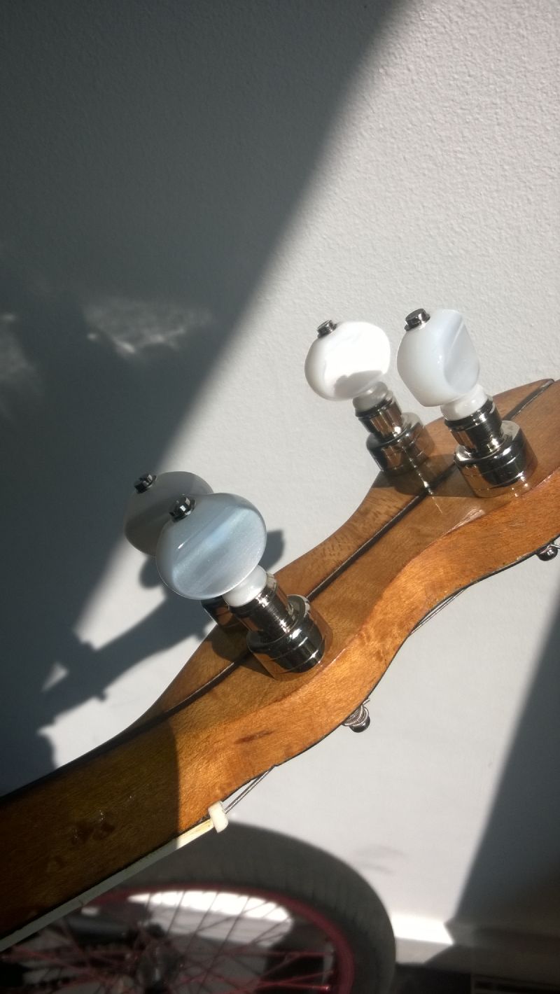 geared ABM banjo tuners