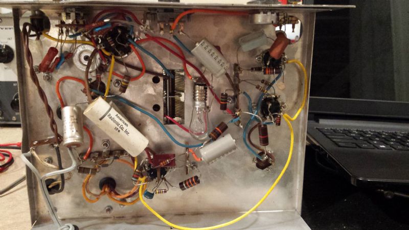 Rebuild Kit for Eico 377 Audio Signal Generator Full Recap Set w/ Instructions 