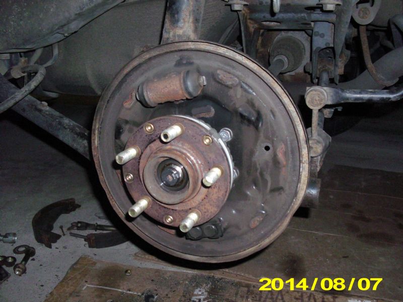 2007 subaru impreza rear wheel bearing replacement