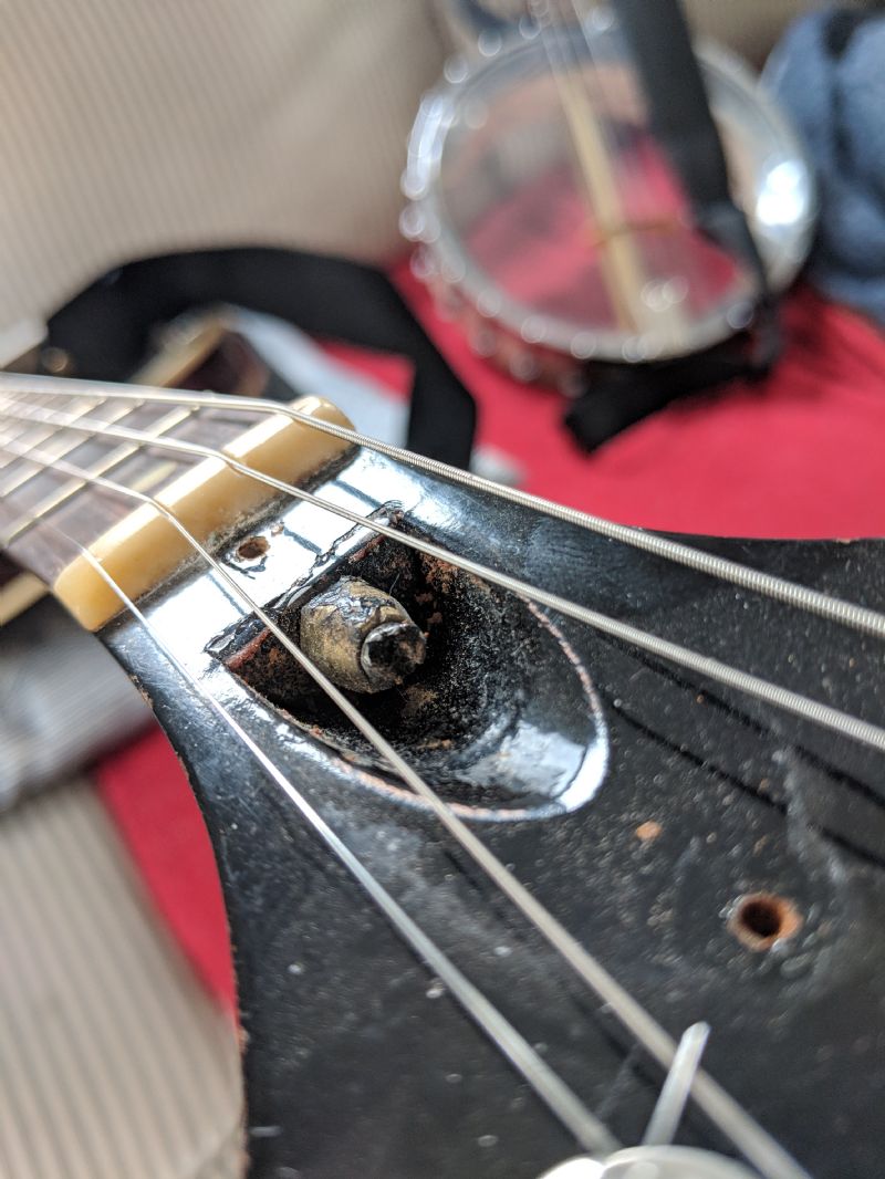 Truss rod adjustment for Gibson neck Discussion Forums Banjo Hangout