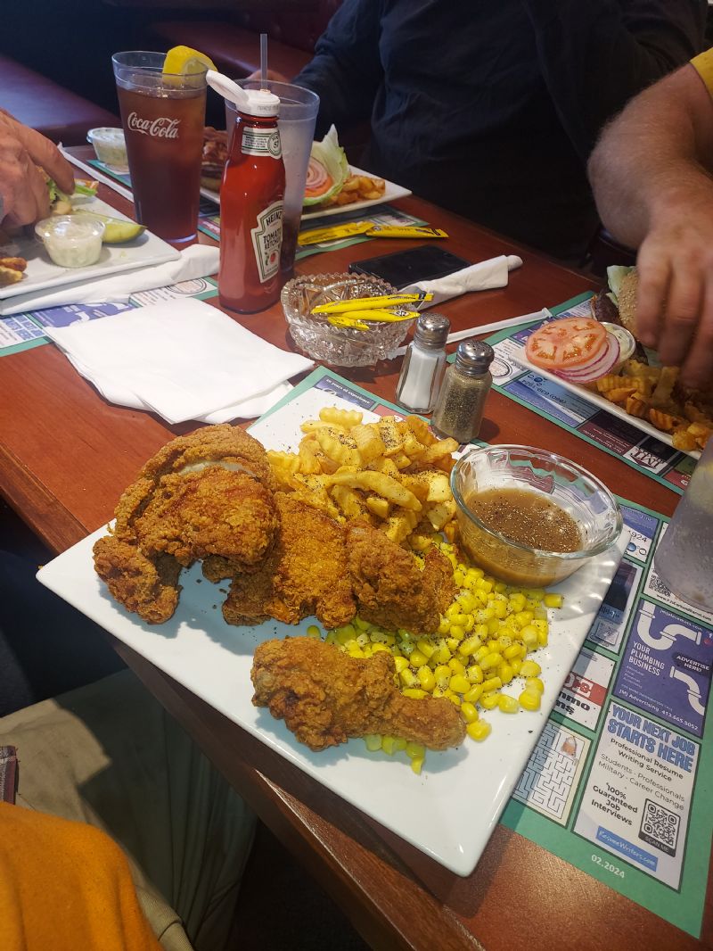 Fried chicken dinners.. Discussion Forums Banjo Hangout