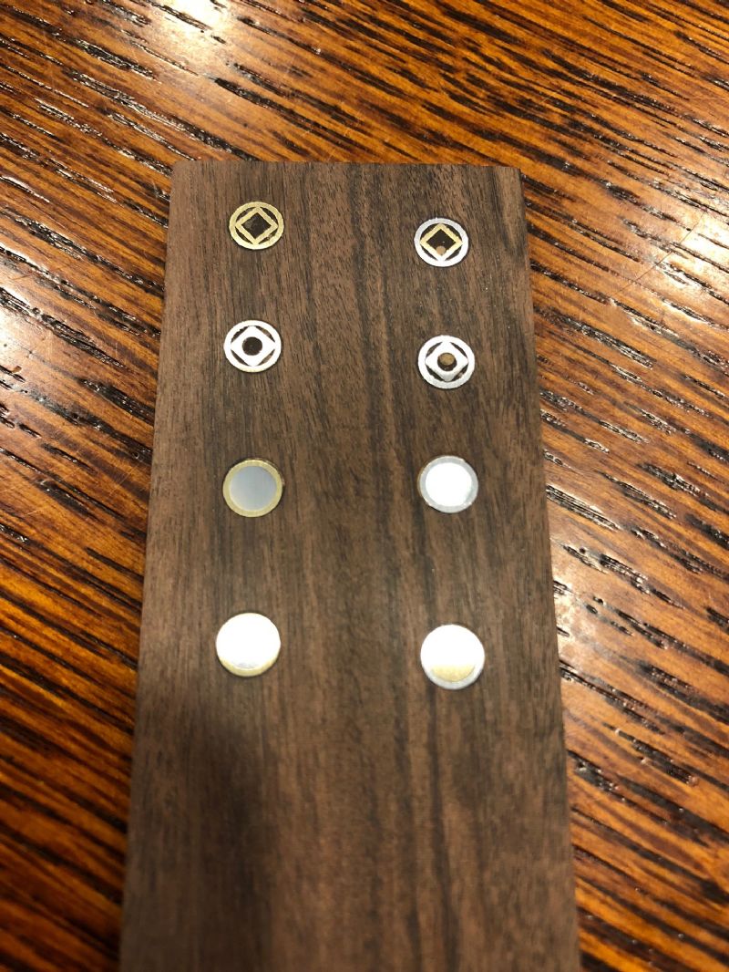 Playing around making fret marker inlays Discussion Forums Banjo