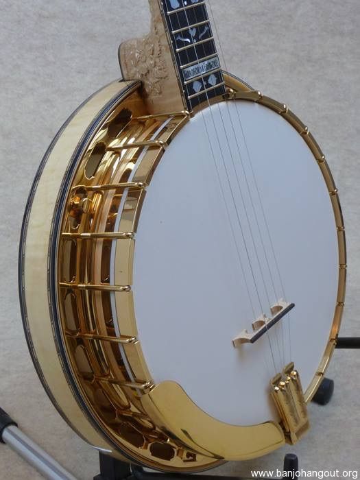 Hawthorn Maple Rose Banjo Used Banjo For Sale at