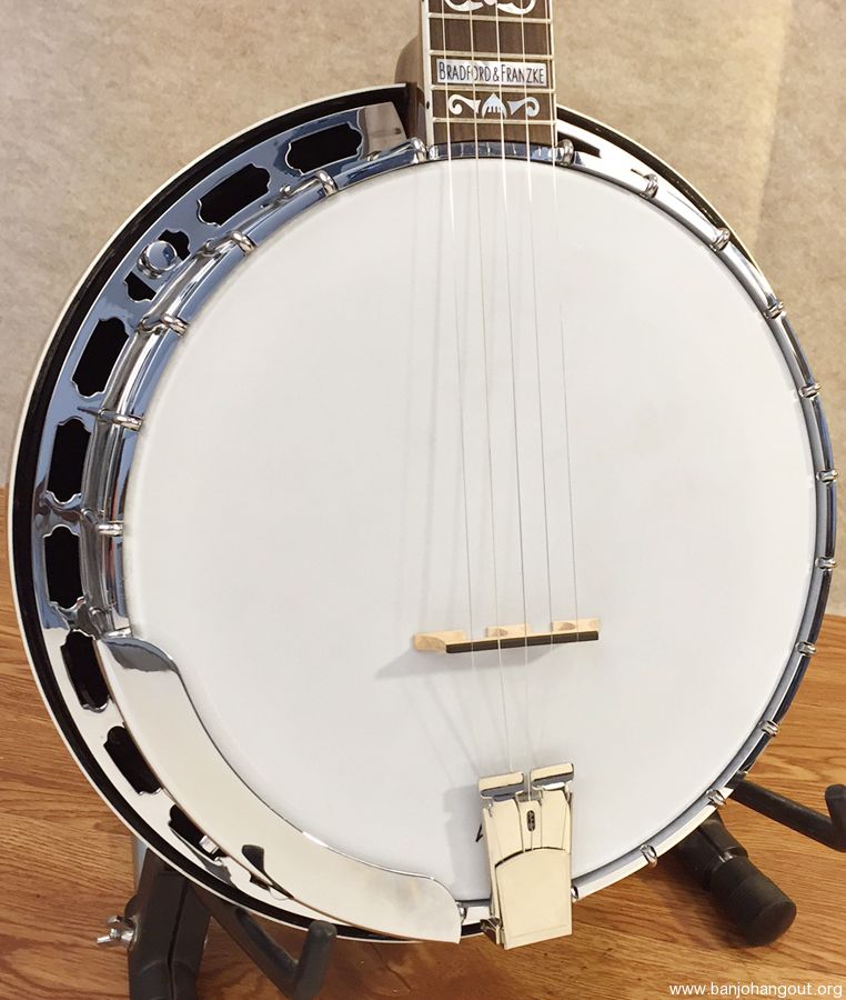 Bradford & Franzke Hawthorn Hollywood Hills Banjo Used Banjo For Sale