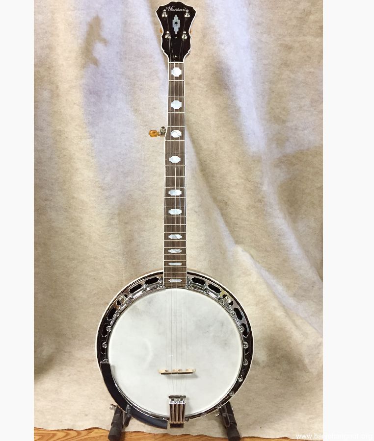 Bradford & Franzke Hawthorn® RB12 style Walnut fivestring resonator