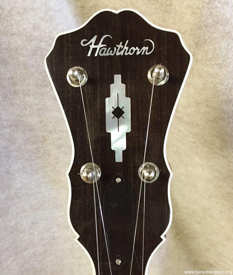 Bradford & Franzke Hawthorn® RB12 style Walnut fivestring resonator