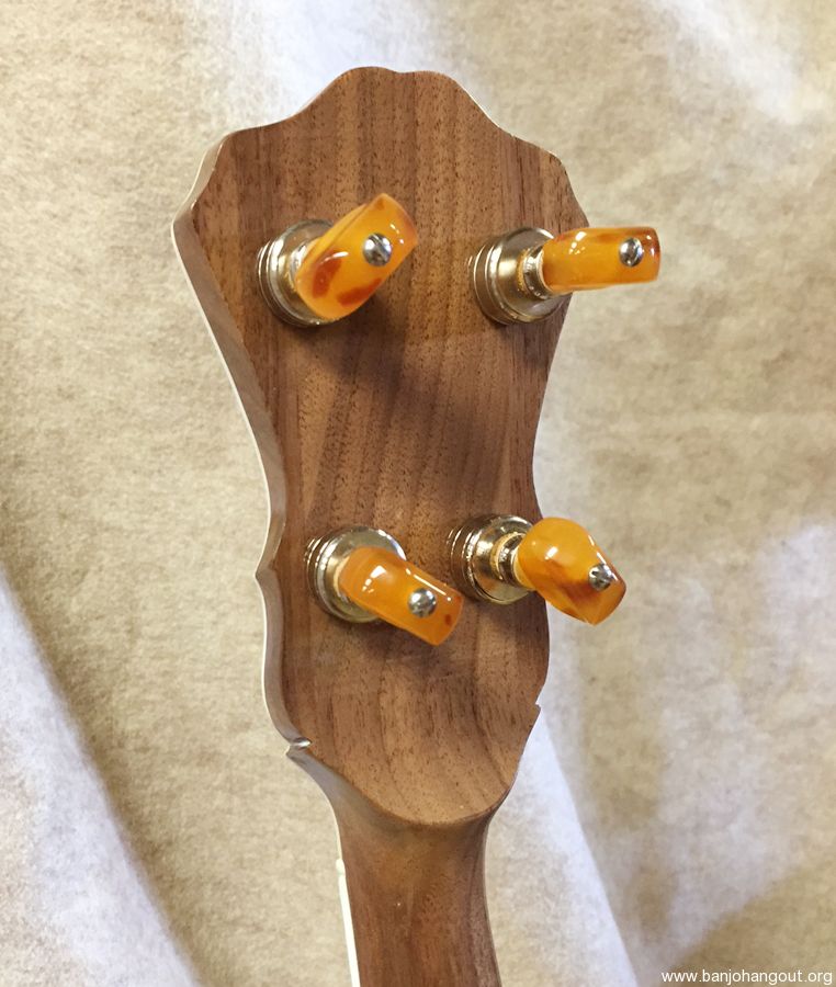 Bradford & Franzke Hawthorn® RB12 style Walnut fivestring resonator