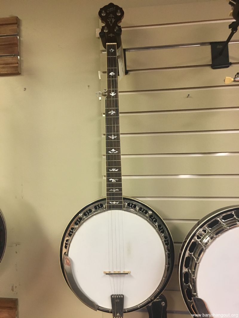 Ome Monarch Resonator Banjo for Sale Used Banjo For Sale at