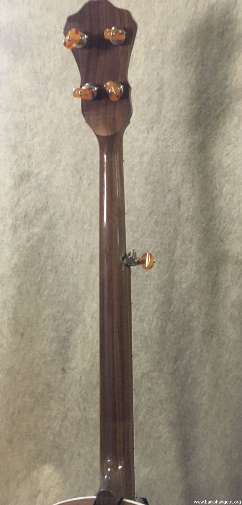 Hawthorn RB12 style walnut /chrome banjo Used Banjo For Sale at