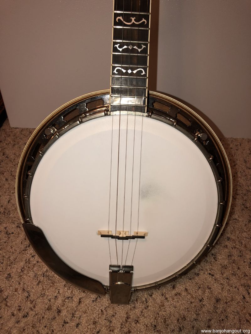 1979 Goldstar archtop banjo Used Banjo For Sale at