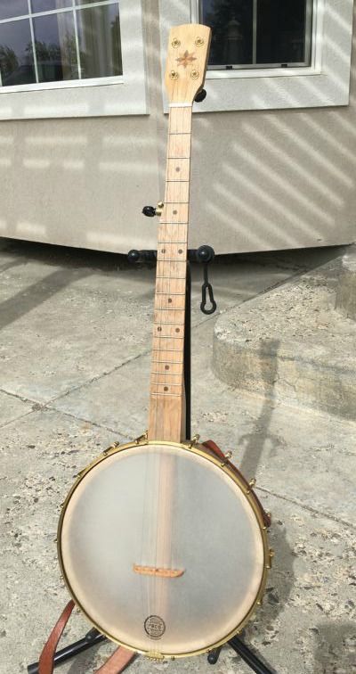 Pisgah Possum 12 cherry brass hardware Sold Used Banjo For Sale at BanjoBuyer