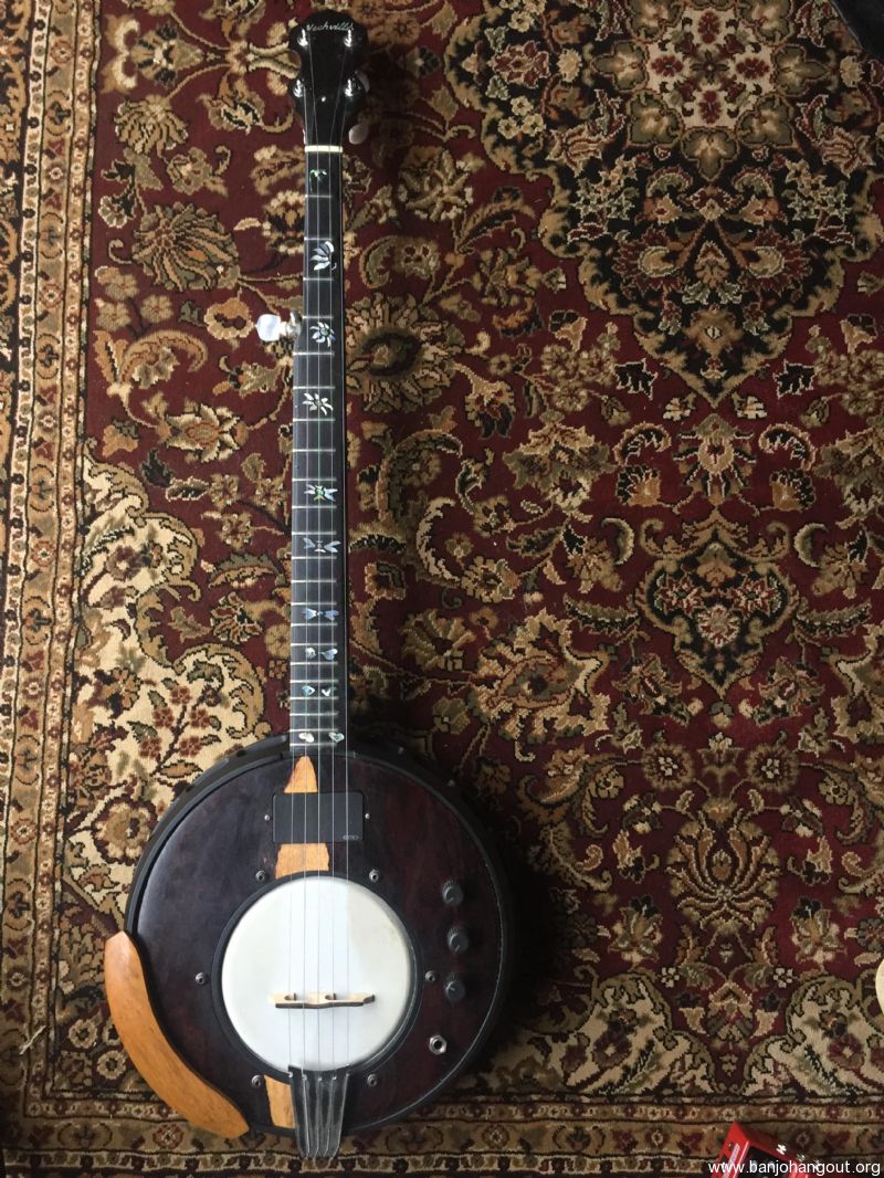 Nechville custom electric banjo Used Banjo For Sale at