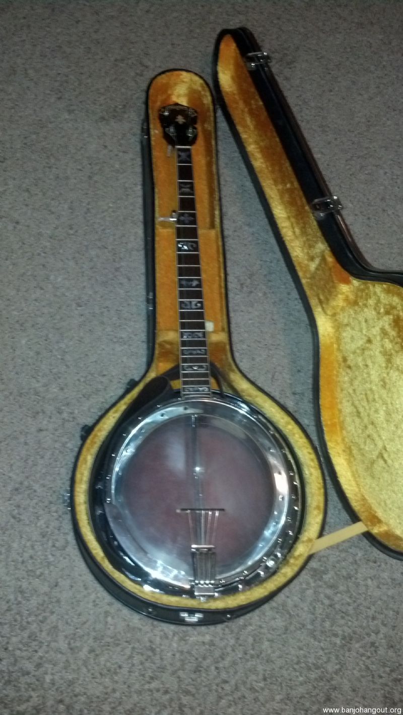 1980 Washburn W/ Keith D Tuners Lowered Price Used Banjo For Sale at