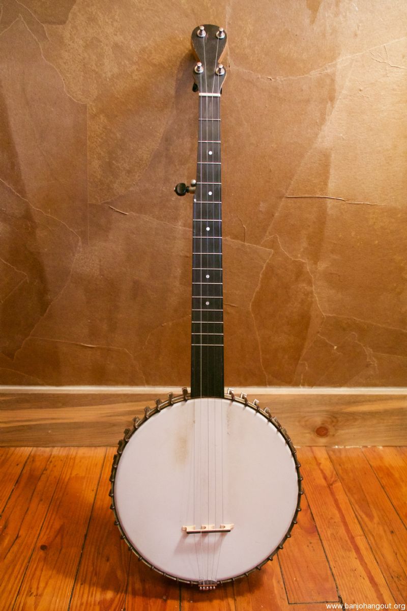 c.1890 OpenBack Handmade Banjo Very unique Used Banjo For Sale at