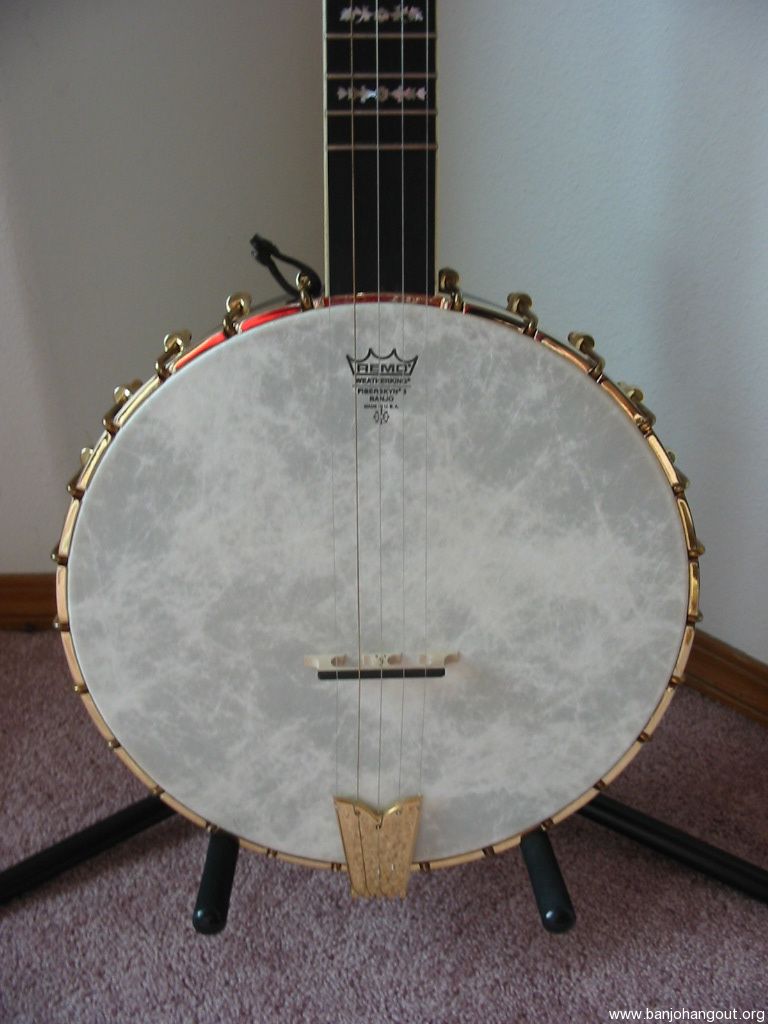 GOLD TONE BC350+ TOPOFTHELINE OPENBACKED/CLAWHAMMER BANJO W/CASE