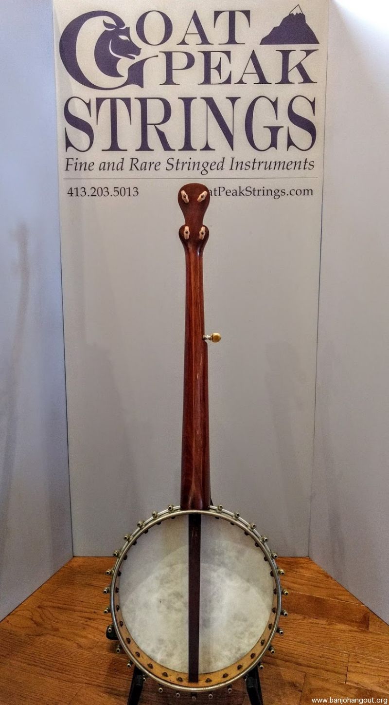 Turn of the Century Open Back Banjo Unknown Maker Used Banjo For Sale at