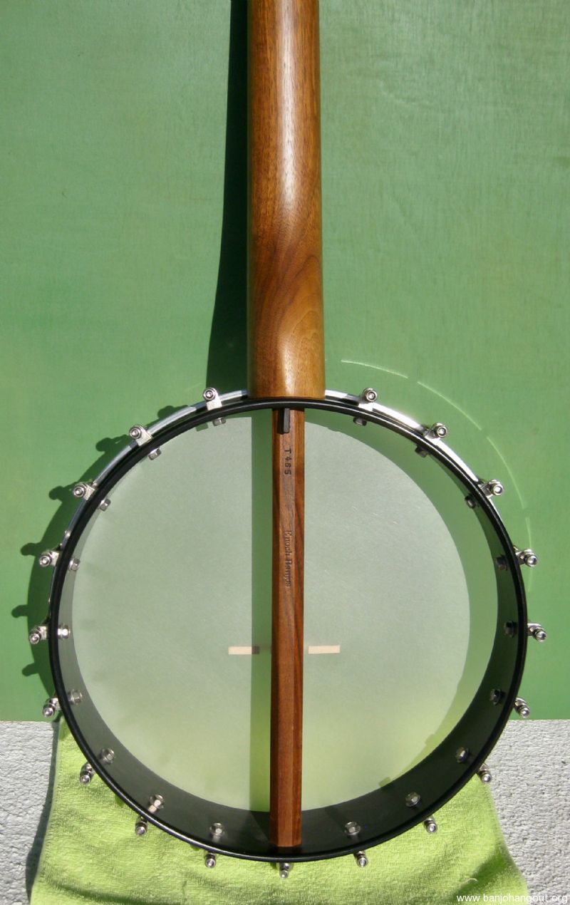 Enoch Tradesman Fretless 12inch Banjo Walnut, Pristine Condition