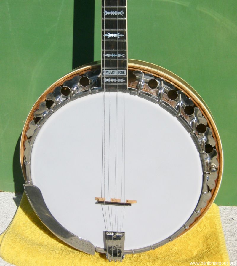 Salstrom Fender Concert Tone Plectrum Banjo 1960s 70s Made in