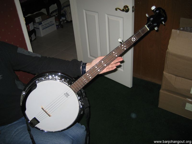 For Sale Five string banjo w/case, strap and electronic tuner Used