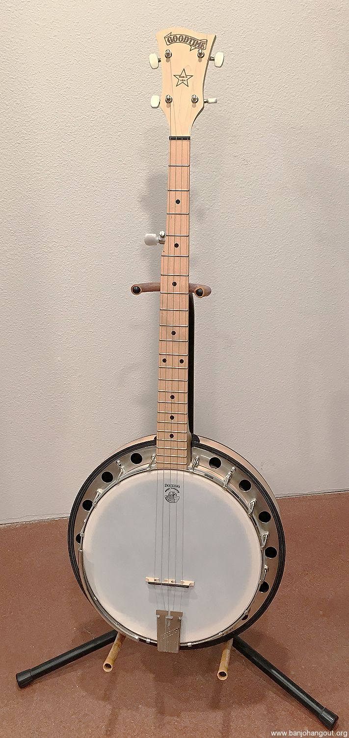Deering Goodtime, 5String, Resonator, Excellent Condition Used Banjo