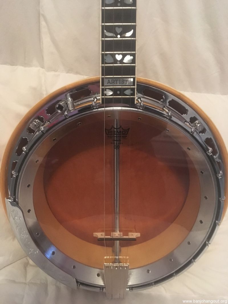 Ibanez Artist Plectrum Banjo 1976 Natural Blonde Finish Used Banjo