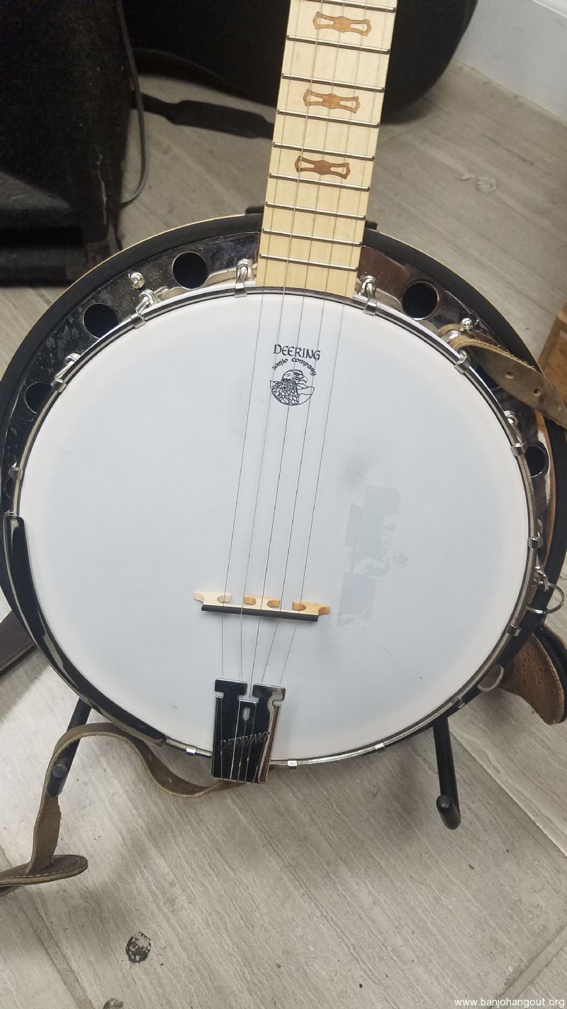 Deering Goodtime2 Banjo with Accessories Used Banjo For Sale at