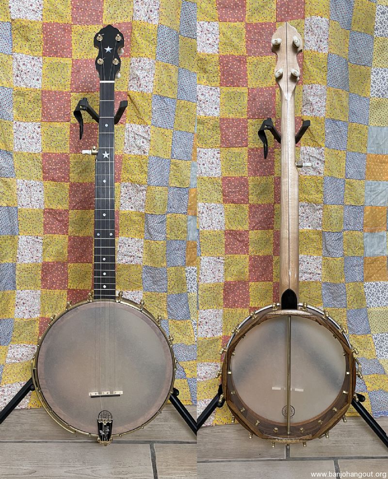 Hickler Banjo 12" rim openback banjo Used Banjo For Sale from Banjo