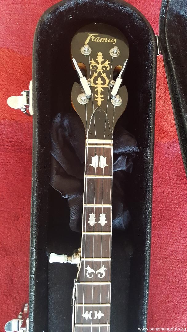 2 Derroll Adams Framus Nashville 5string openback banjos Used Banjo