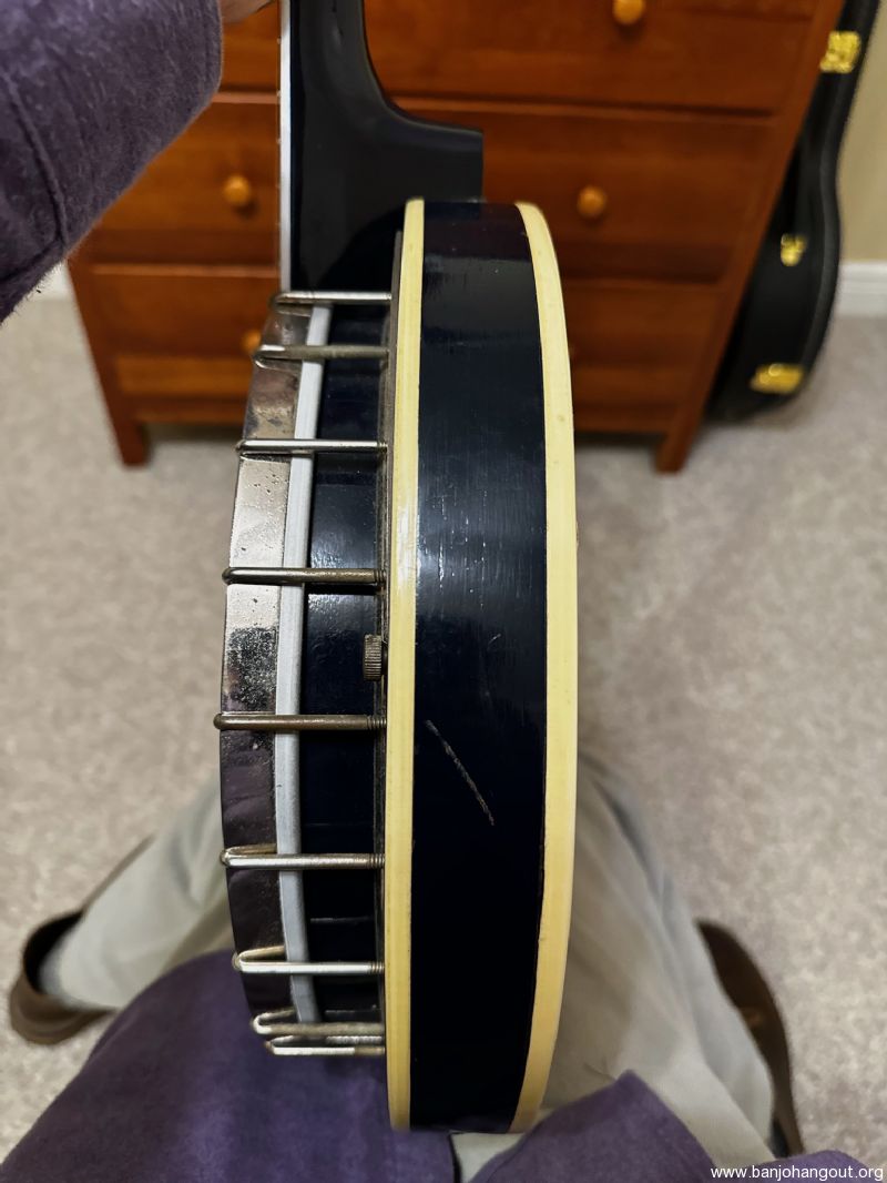 KK11 Conversion Banjo Original Pot with Uncut Rim Banjo Hangout