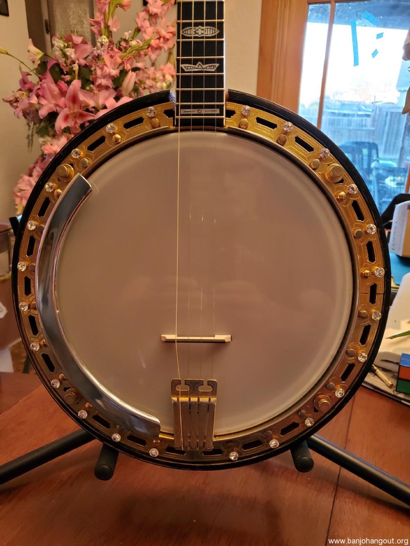 Vegavox IV Deluxe Plectrum Used Banjo For Sale at