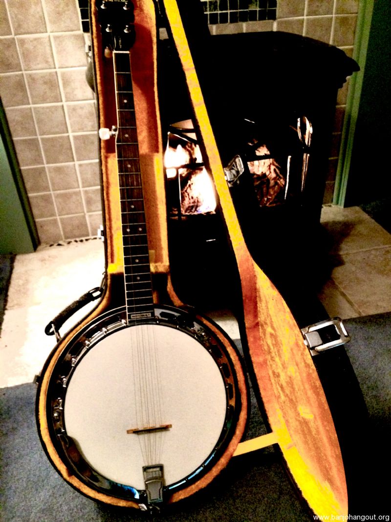 EPIPHONE 5 STRING BANJO 1970'S ERA EXCELLENT CONDITION WITH HARDCASE Used Banjo For Sale at