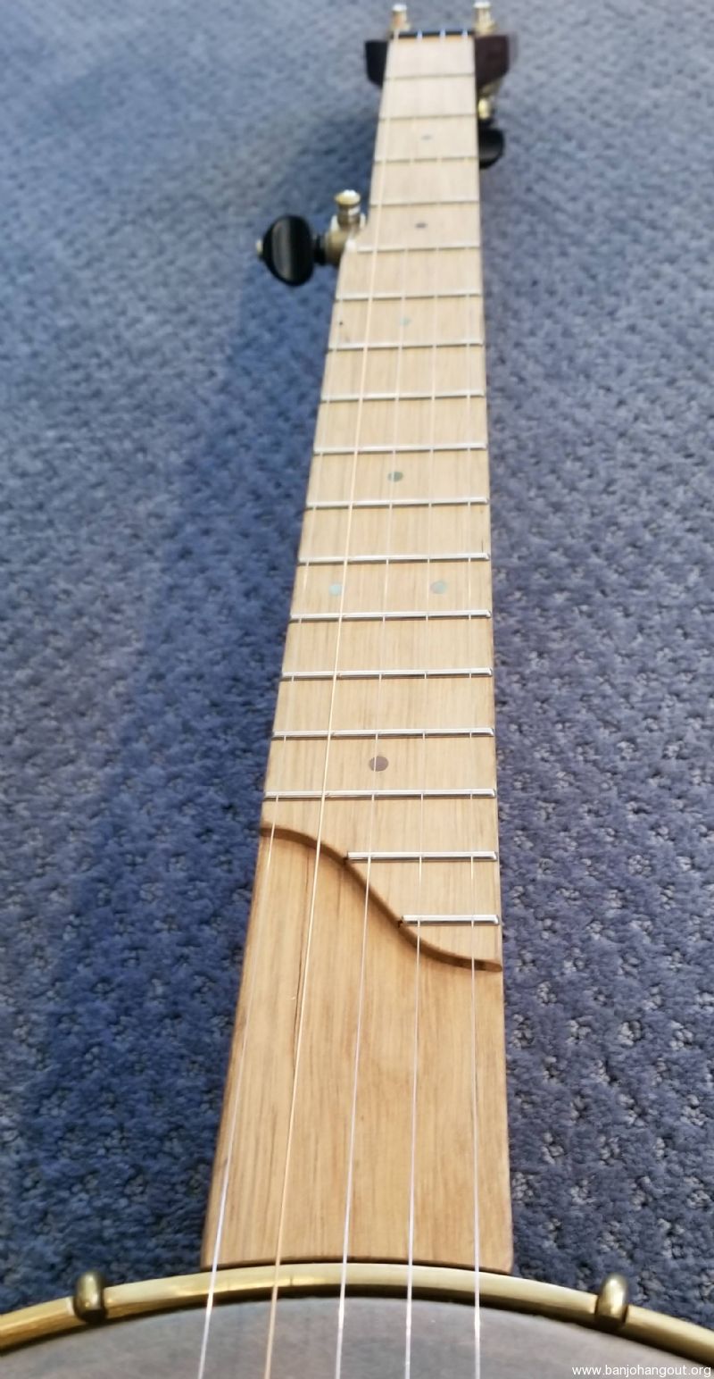 Stone Banjo Co. 22100X 12inch Walnut Rim, Walnut Neck, Persimmon