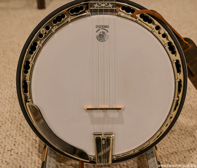 2017 Mahogany Deering Sierra Used Banjo For Sale at