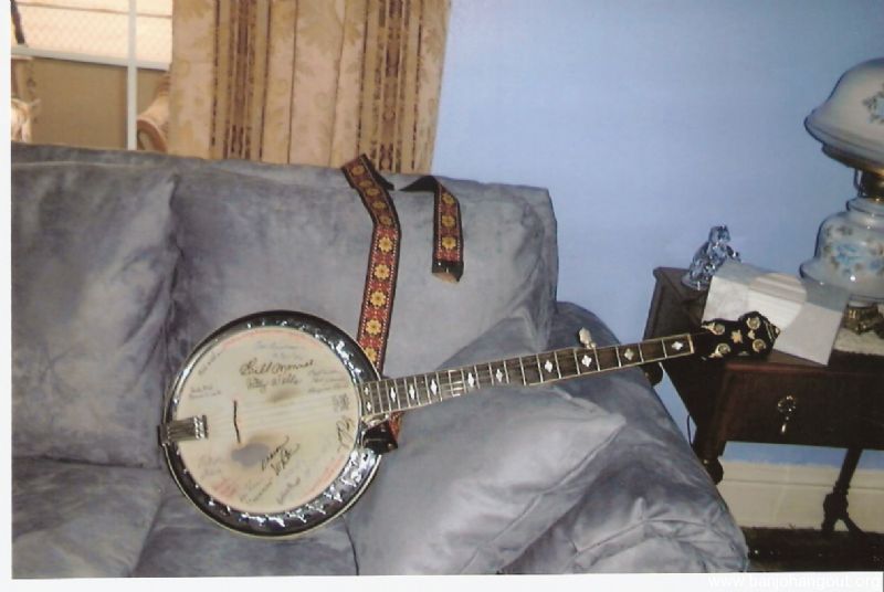 VegaSilverPrincess Banjo with History on it's Face Used Banjo For