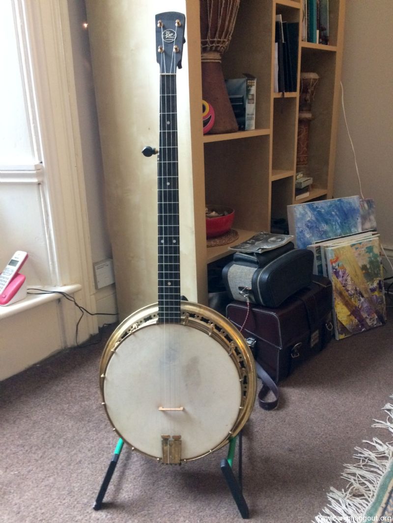 JOHN GREY BENARES BRASS 5 STRING BANJO 