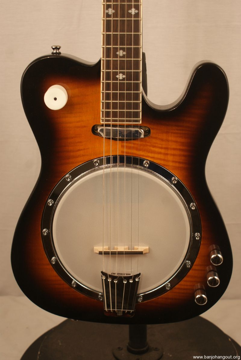 New Old Stock Gold Tone EBT 6 string electric banjitar Banjo Guitar ...