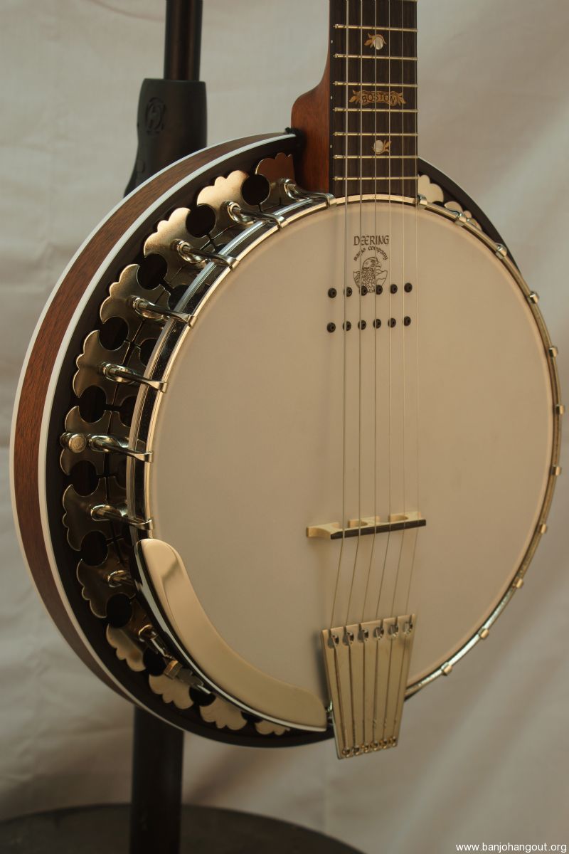NEW Deering Boston 6 string Acoustic Electric Banjitar Banjo Guitar