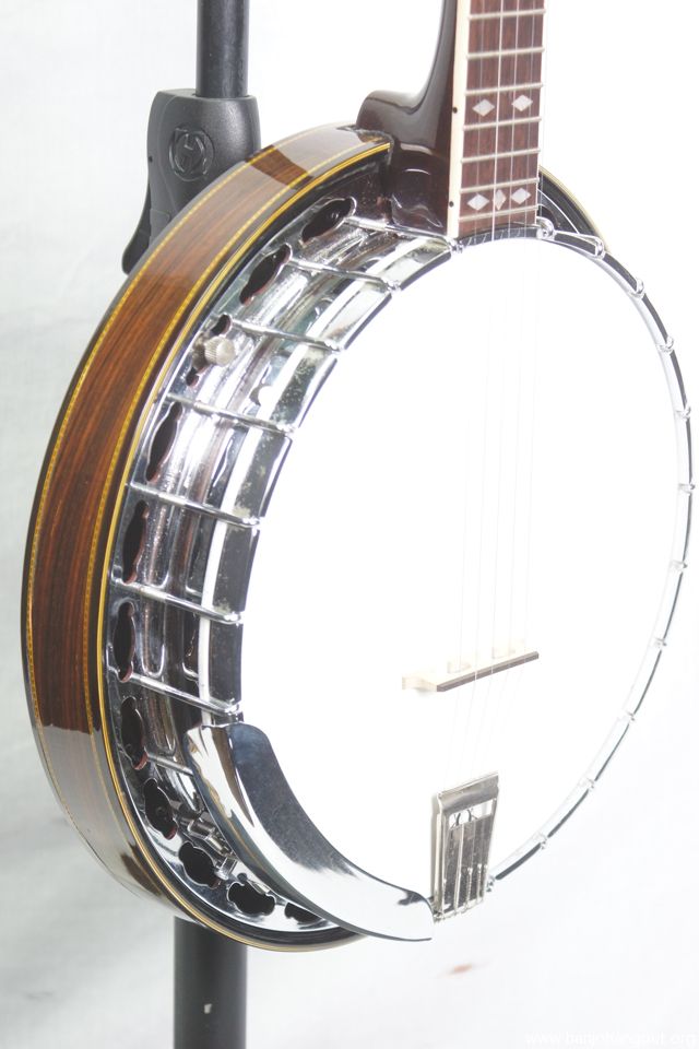 Parts Banjo Vintage Alvarez and USA mixed parts 5 string Banjo