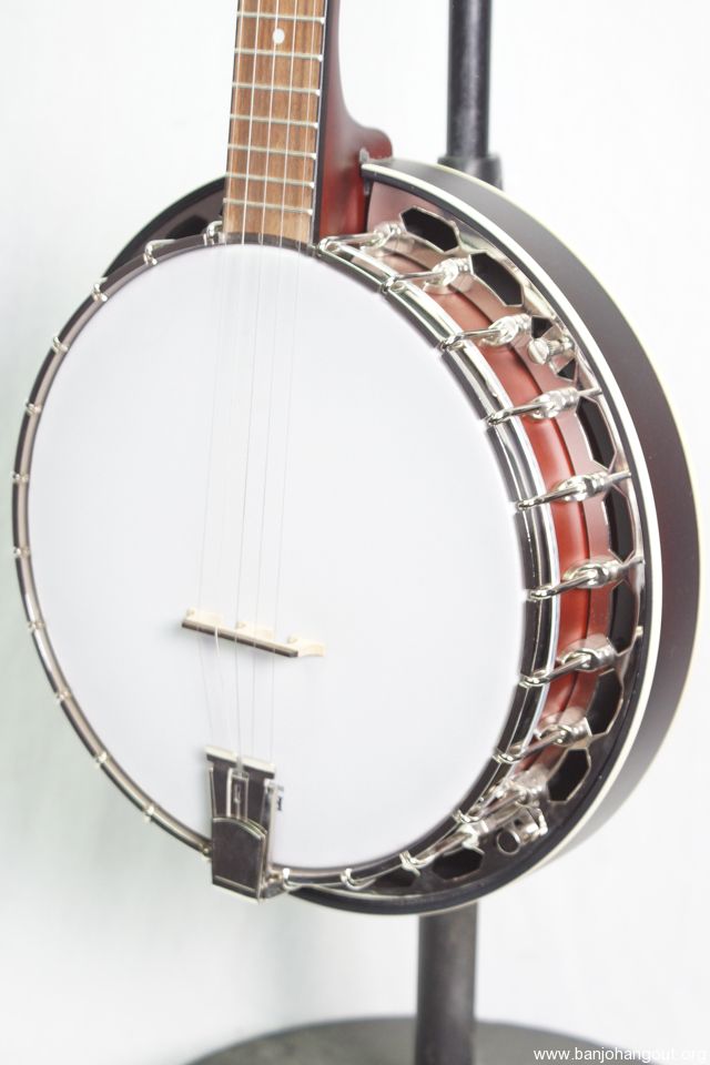 Recording King 5 string Resonator Banjo STARTER PACKAGE Used Banjo